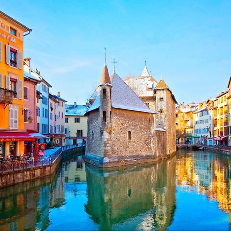 Studio Moderne, Place Parking Prive, Emplacement Ideal A 100 M Du Lac. Annecy Exterior photo