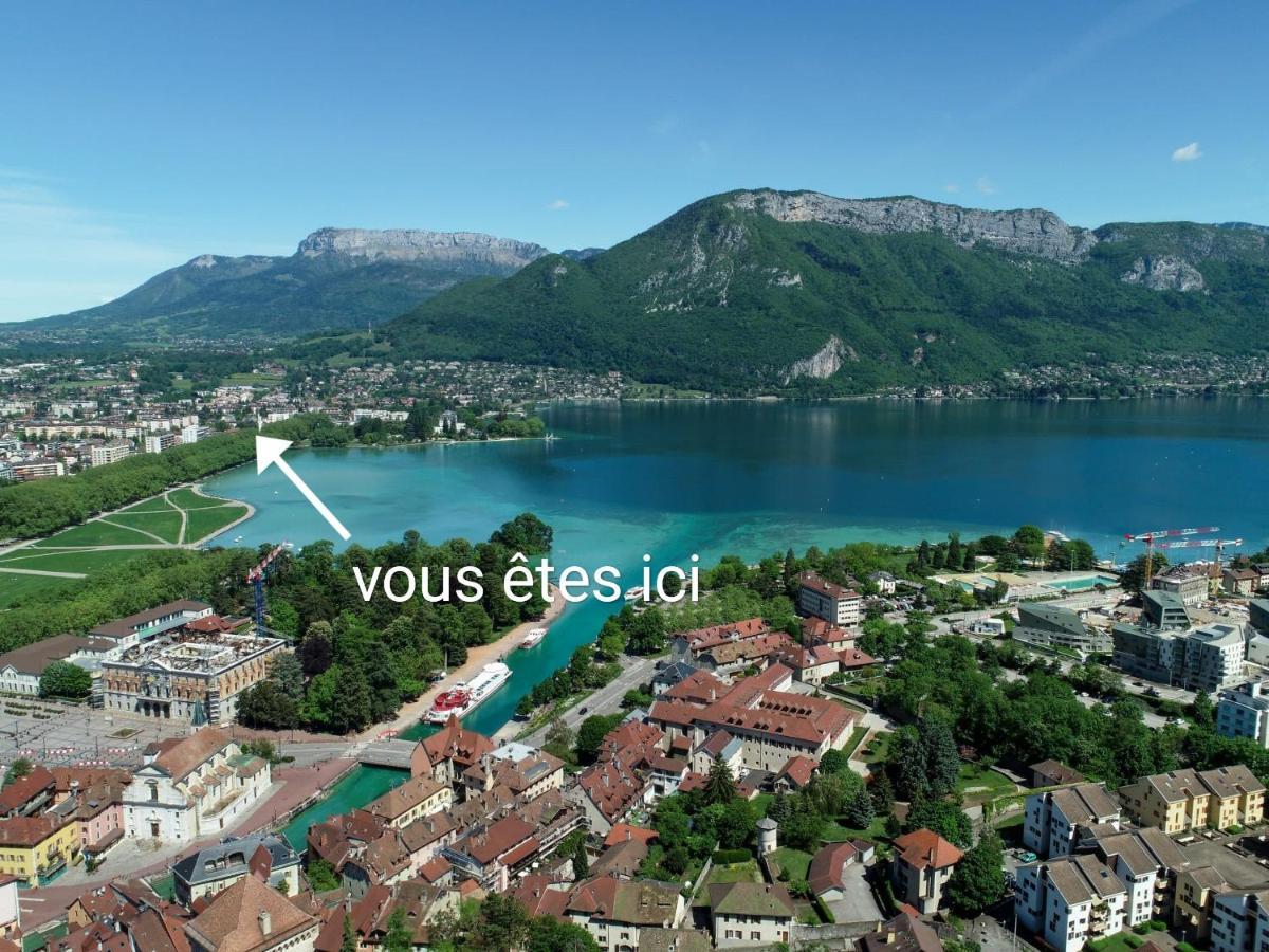 Studio Moderne, Place Parking Prive, Emplacement Ideal A 100 M Du Lac. Annecy Exterior photo